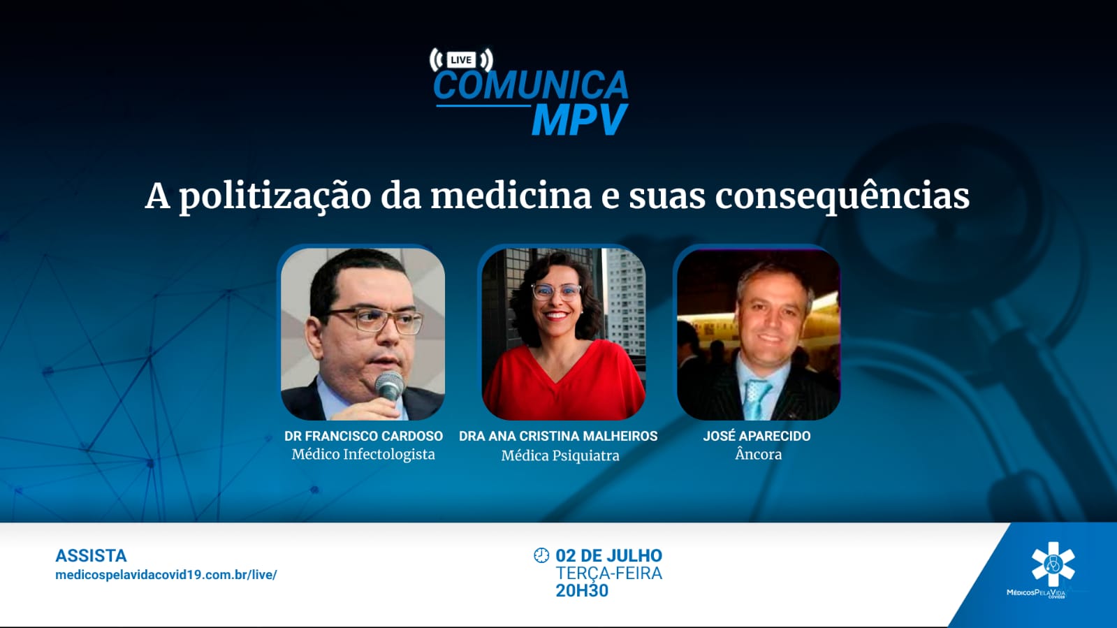 Série de Lives Comunica MPV debatendo temas cruciais para a sociedade e