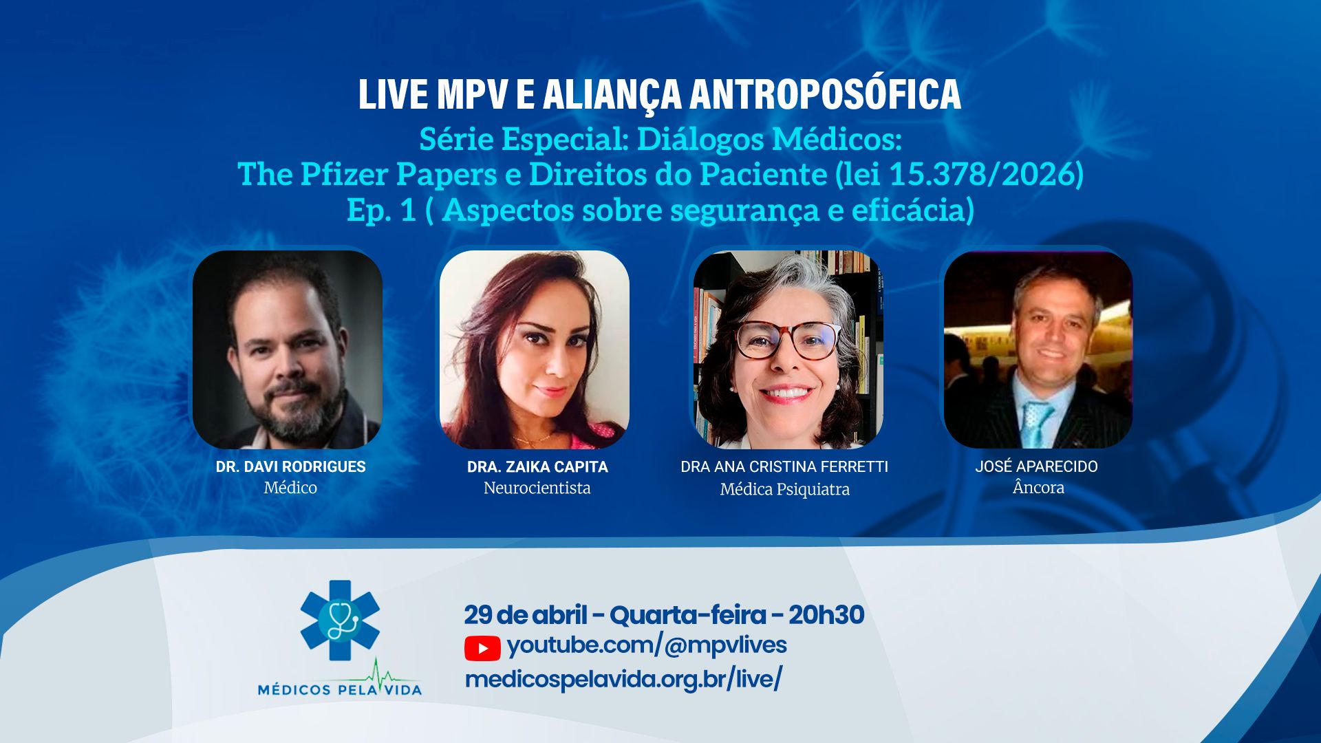 Card Live especial de 29 de abril 2026